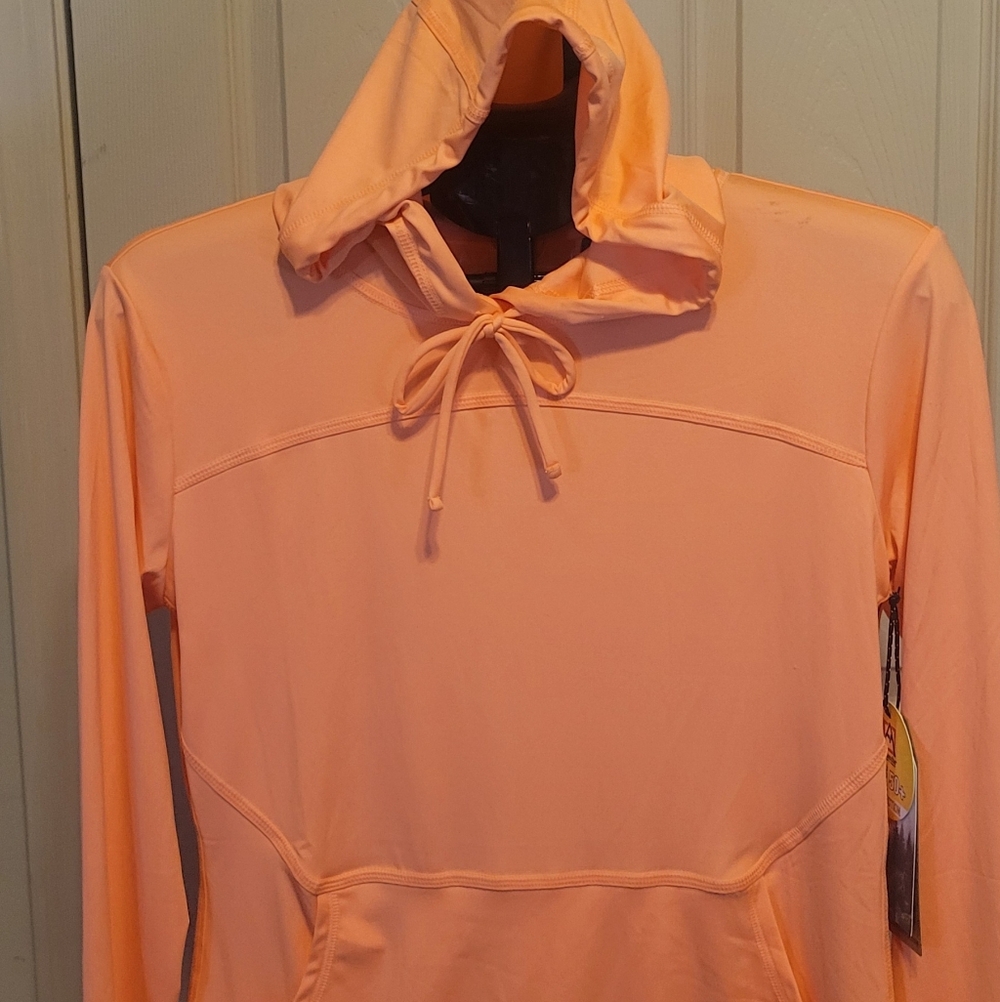 Avalanche Women's Peach Hooded Long Sleeve Pullover